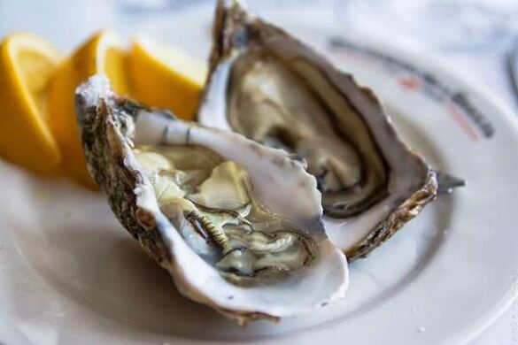 Oysters to increase potency