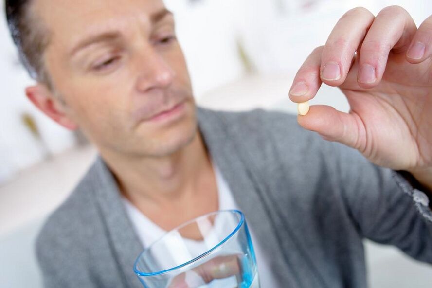 Taking pills to increase potency