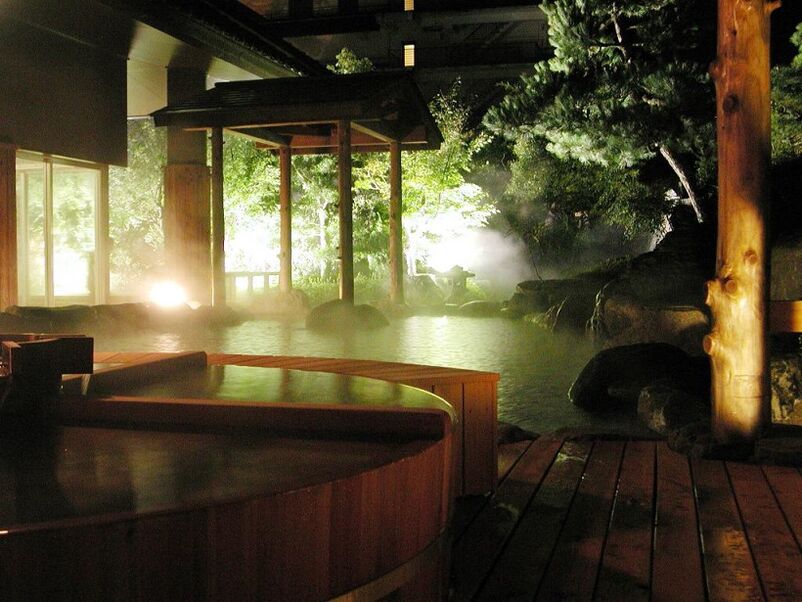 Japanese bath and water treatments to increase potency