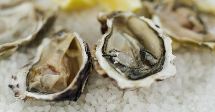 Oysters to increase potency