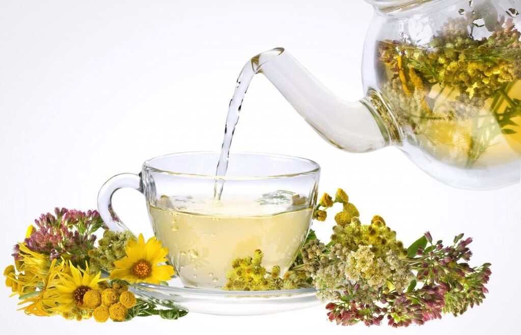 Herbal tea for potency