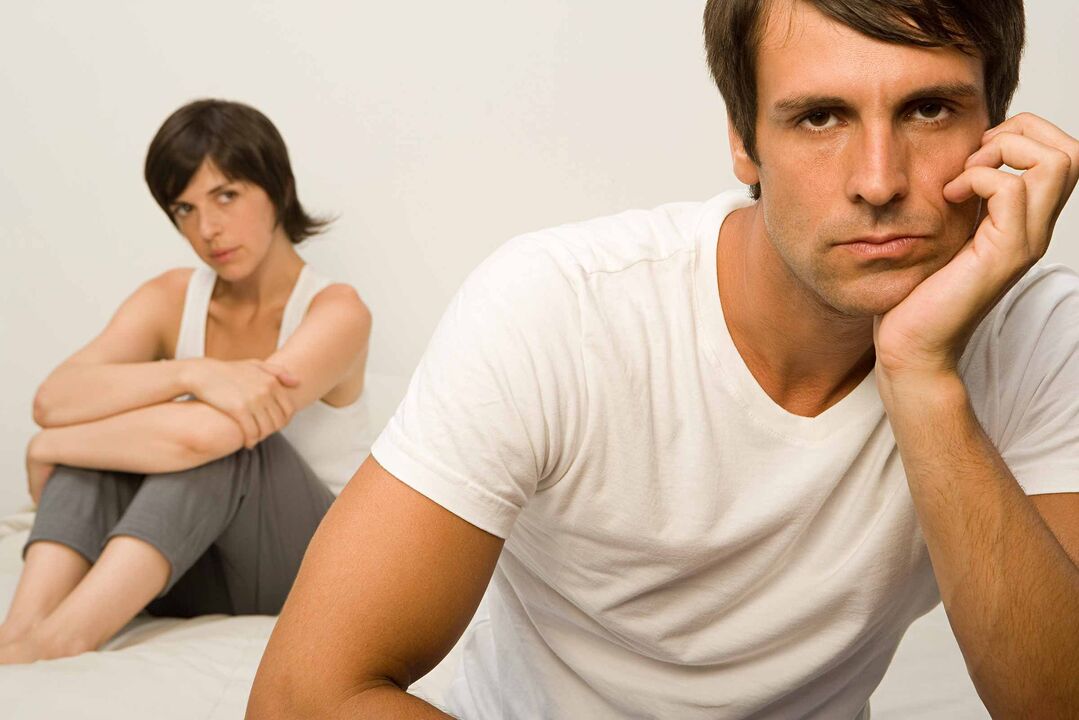 Negative factors provoke the development of impotence in men